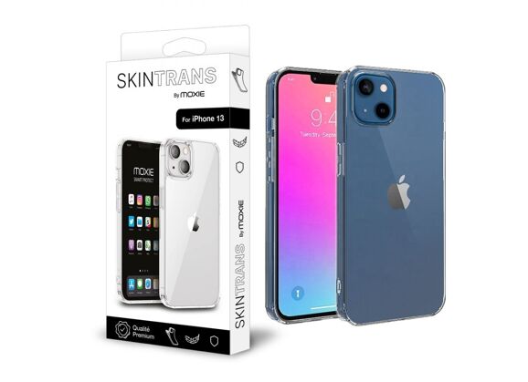 Image Coques et Etui MOXIE Coque Skintrans Silicone Transparente iPhone 13
