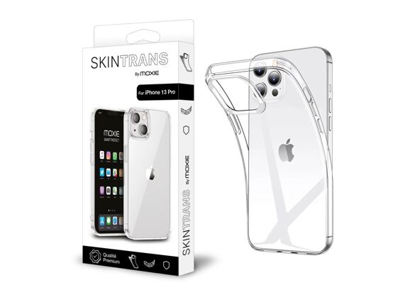 Image Coques et Etui MOXIE Coque Skintrans Silicone Transparente iPhone 13 Pro