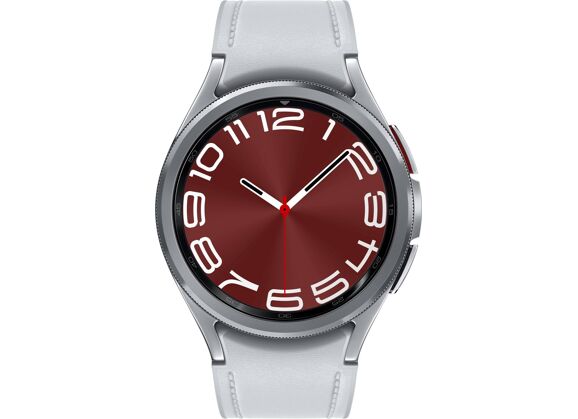 Image Montre connectée SAMSUNG Galaxy Watch 6 Classic Caoutchouc Argent 43 mm