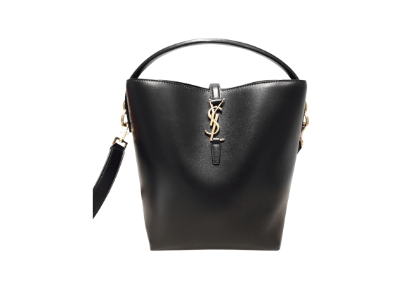 Image Sac à main SAINT LAURENT Le 37 Porté épaule Cuir Noir