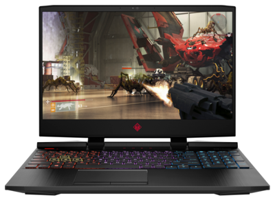 Image Ordinateurs portables HP Omen 15-dc0025NF i7 12 Go RAM 1 To HDD 256 Go SSD 15.4