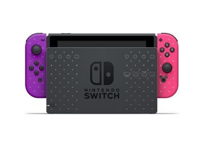 Image Console NINTENDO Switch Edition Limitée Tsum-Tsum 32 Go Noir + 2 JoyCon Rose & Violet