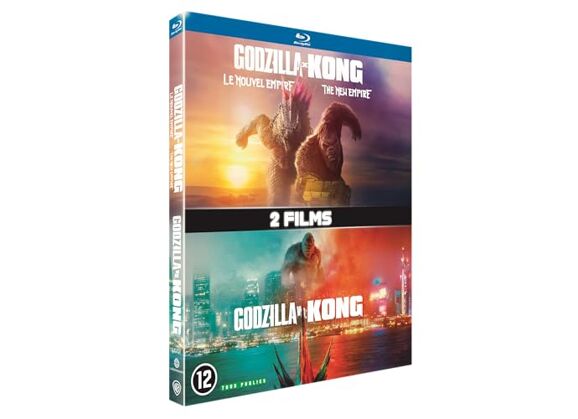 Image Blu-Ray Godzilla vs kong + godzilla X kong : le nouvel empire