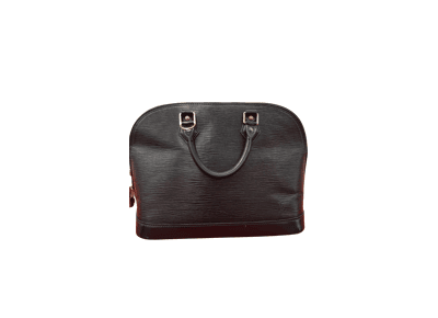 Image Sac à main LOUIS VUITTON Alma Porté main Cuir épi Noir