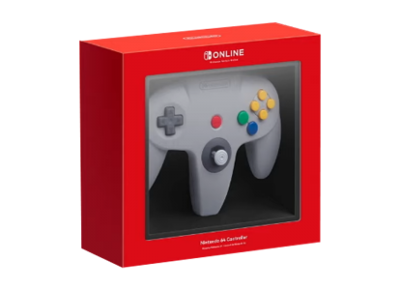 Image Acc. de jeux vidéo NINTENDO Manette Sans fil Gris Nintendo 64 Switch