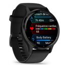 Image Montre connectée GARMIN Venu 3S Silicone Noir 45 mm Cellular