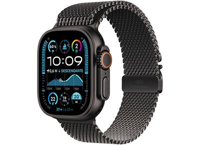 Image Montre connectée APPLE Watch Ultra 2 Acier Titane noir 49 mm Cellular