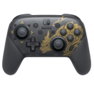 Image Acc. de jeux vidéo NINTENDO Manette Sans fil Noir Edition Monster Hunter Rise Switch