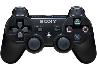 Image Acc. de jeux vidéo PLAYSTATION Manette Filaire Noir DualShock PS3