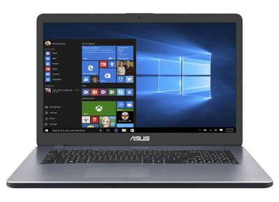 Image Ordinateurs portables ASUS VivoBook X705MAR-A705MA Intel Pentium 8 Go RAM 960 Go SSD 17.3