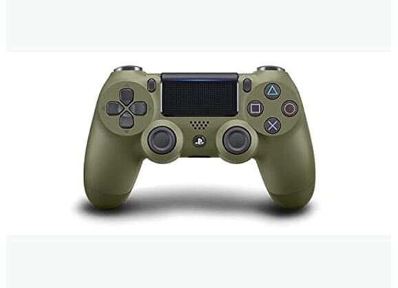 Image Acc. de jeux vidéo SONY Manette DualShock 4 Sans fil Vert armée PS4