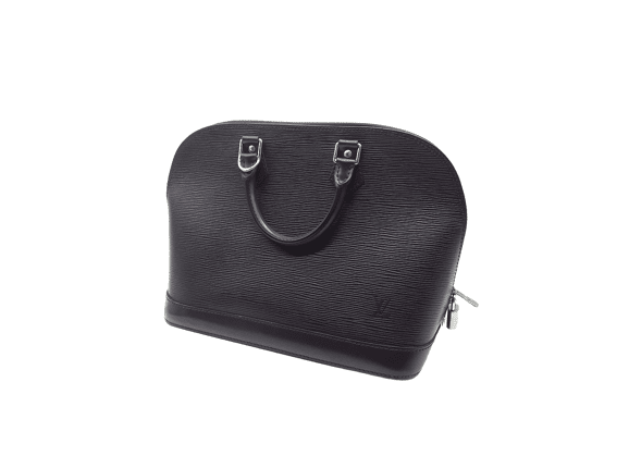 Image Sac à main LOUIS VUITTON Alma Porté main Cuir Cassis