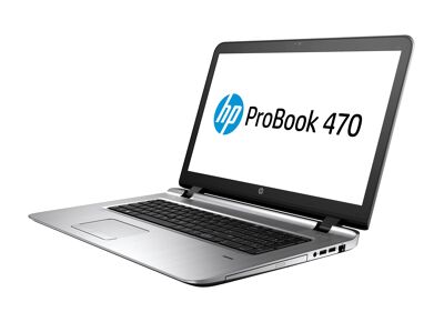 Image Ordinateurs portables HP ProBook 470 G3 i3 4 Go RAM 500 Go HDD 128 Go SSD 17.3