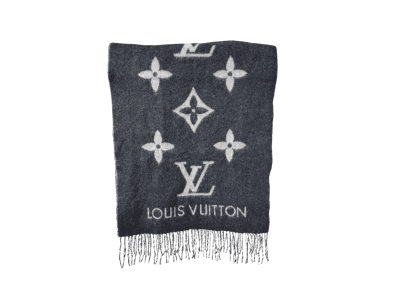 Image Foulard LOUIS VUITTON Reykjavik Cachemire Noir