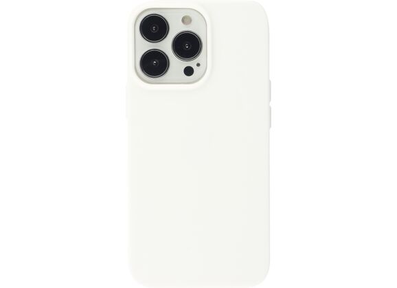 Image Coques et Etui NEWCOM Coque Soft Touch Color Silicone Blanc iPhone 13 Pro Max