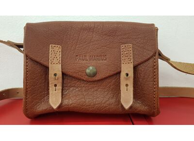 Image Sac à main PAUL MARIUS Porté épaule Simili cuir Marron