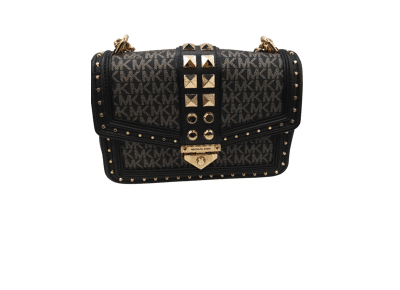 Image Sac à main MICHAEL KORS Porté épaule Synthétique Noir Doré