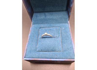 Image Bague Or blanc Diamants