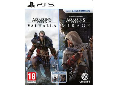 Image Jeux Vidéo Compilation Assassin's Creed Valhalla + Assassin's Creed Mirage (PS5)