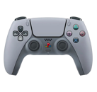 Image Acc. de jeux vidéo SONY Manette Sans fil DualSense Edition 30ème Anniversaire Gris PS5