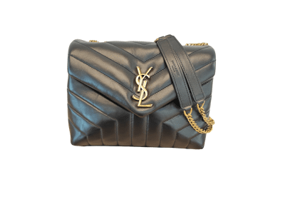Image Sac à main YVES SAINT LAURENT Loulou Porté épaule Cuir Noir