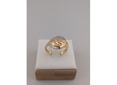 Image Bague Or jaune Or blanc