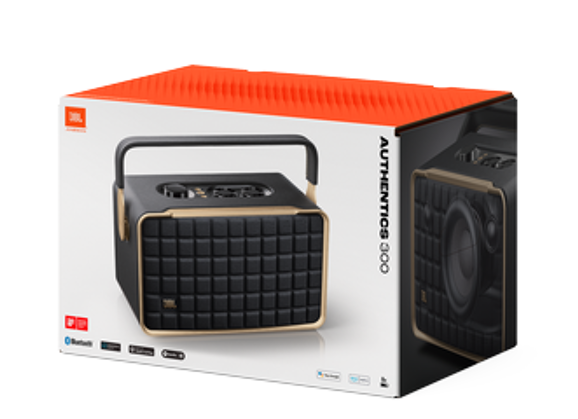 Image Enceintes MP3 JBL Authentics 300 Sans fil Noir