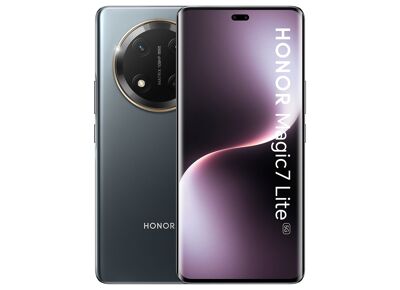 Image HONOR Magic7 Lite 5G Titanium Black 256 Go
