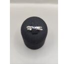Image Bague Or blanc Saphir