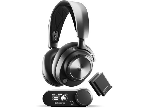 Image Casques écouteurs pour ordinateur STEELSERIES Arctis Nova Pro Sans fil Noir