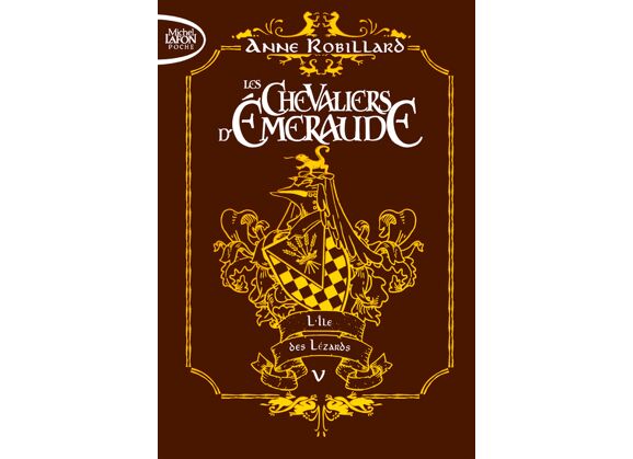 Image Les chevaliers d'émeraude - Tome 5 L'île des lézards (Poche)