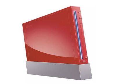 Image Console NINTENDO Wii Rouge 32 Go sans manette