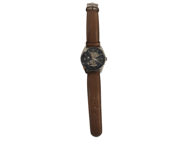 Image Montre Homme LIP Himalaya Cuir Marron 40 mm