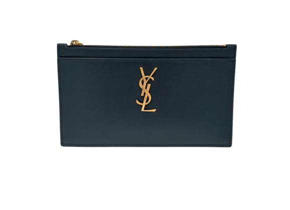Image Portefeuille YVES SAINT LAURENT Pouch Cuir Noir