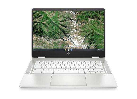 Image Ordinateurs portables HP ChromeBook x360 14A-CA0057NF Intel Celeron 4 Go RAM 64 Go SSD 14