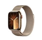 Image Montre connectée APPLE Watch Series 9 Acier Doré 45 mm Cellular