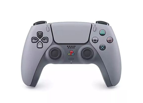 Image Acc. de jeux vidéo SONY Manette Sans fil DualSense Edition Limitée 30th anniversaire Gris PS5