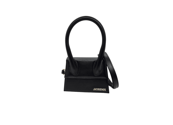 Image Sac à main JACQUEMUS Chikito Porté croisé Cuir Noir