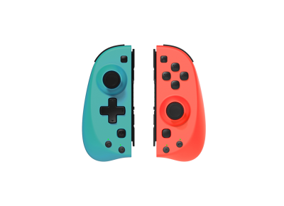 Image Acc. de jeux vidéo SPIRIT OF GAMER Manette Sans fil My Joy Plus Rouge & Bleu Switch