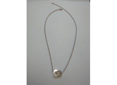 Image Collier Or blanc Diamant Diamant
