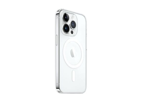 Image Coques et Etui CLEAR CASE Coque Silicone Transparent iPhone 14 Pro