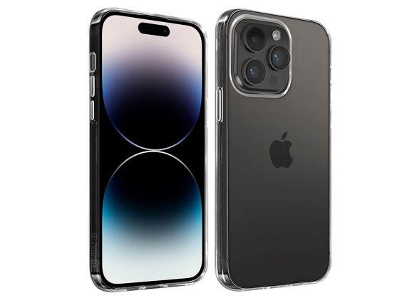 Image Coques et Etui CLEAR CASE Coque Silicone Transparent iPhone 14