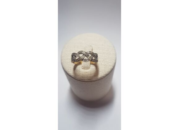 Image Bague Or jaune Diamant Sans