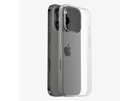 Image Coques et Etui CLEAR CASE Coque Silicone Transparent iPhone 16 Pro Max