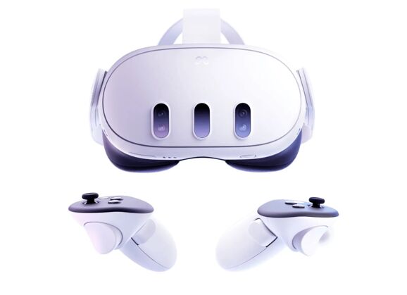 Image Casque VR OCULUS Meta Quest 3 Sans fil Blanc 128 Go