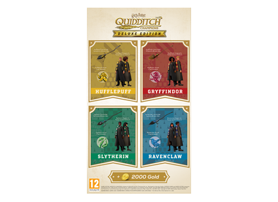 Image Jeux Vidéo Harry Potter Champions de Quidditch Edition Deluxe Switch