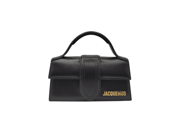 Image Sac à main JACQUEMUS Le Bambino Porté main Cuir Noir
