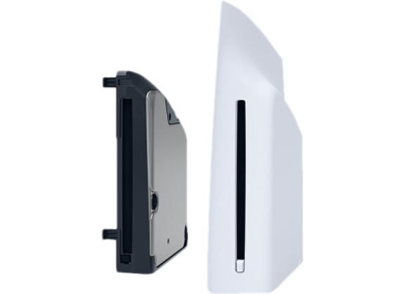 Image Acc. de jeux vidéo SONY Lecteur de disque interne Filaire Blanc PS5 Slim