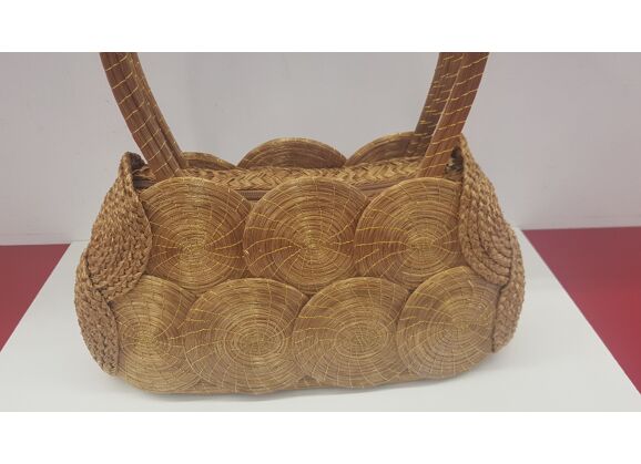 Image Sac à main OR VEGETAL Autre Porté main Paille Doré