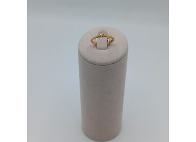 Image Bague Or jaune Diamant Sans